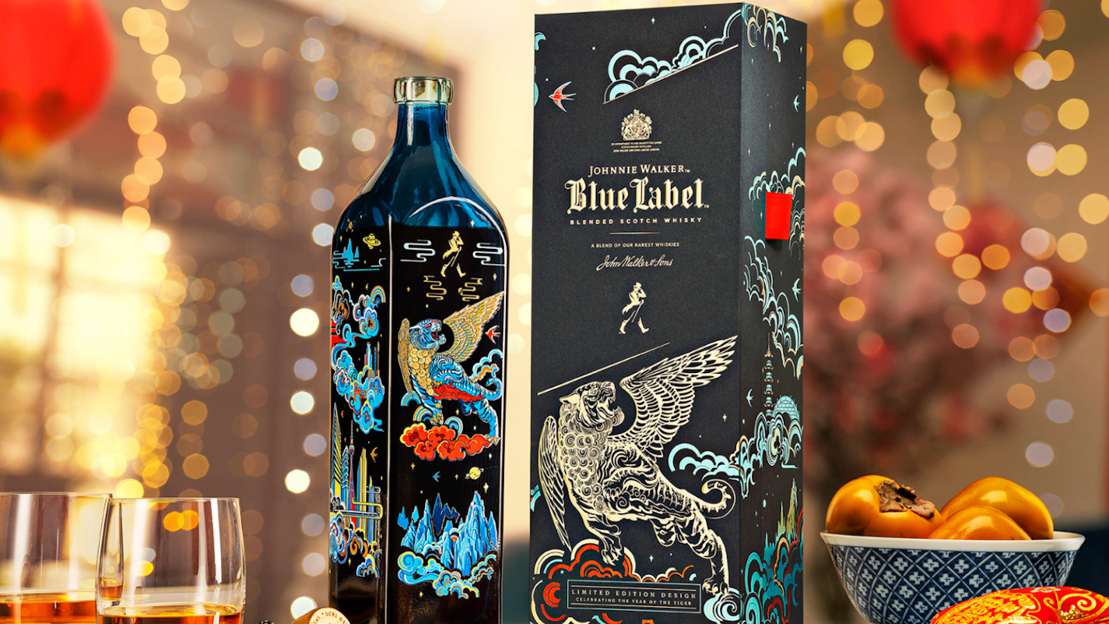 Johnnie Walker Launches Blue Label Year of the Tiger Bottle